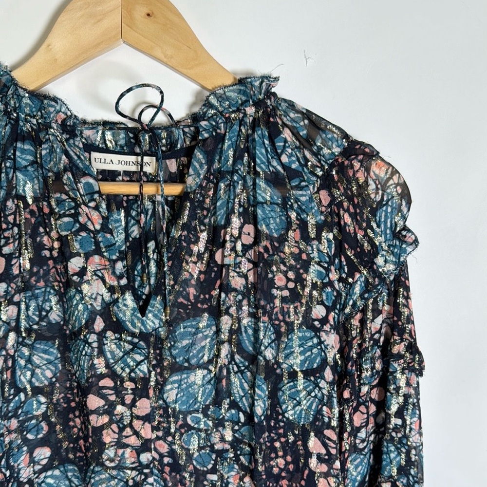 Ulla Johnson Roma Blouse Size 0 Silk - Picture 2 of 12
